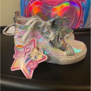 Girls Jojo Siwa hightops
